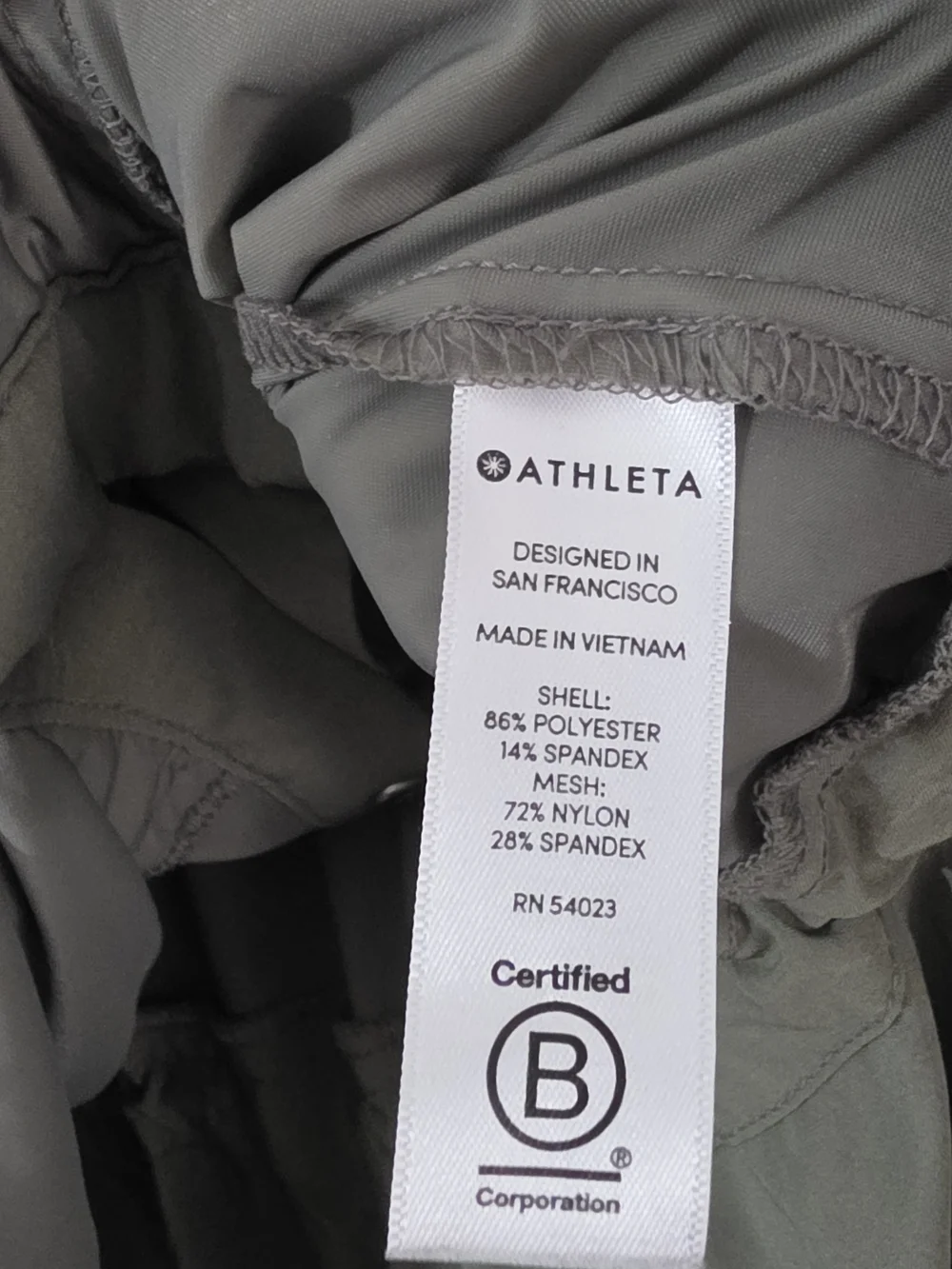 Athleta Northstar Shirt Snap Button Olive Green Lightweight Drawstring Women Med - Picture 8 of 11